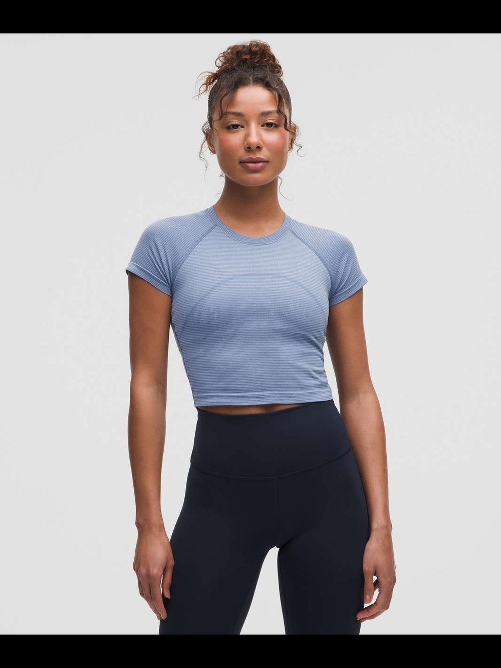 Lululemon Swiftly Tech Cropped Short Sleeve Shirt 2.0